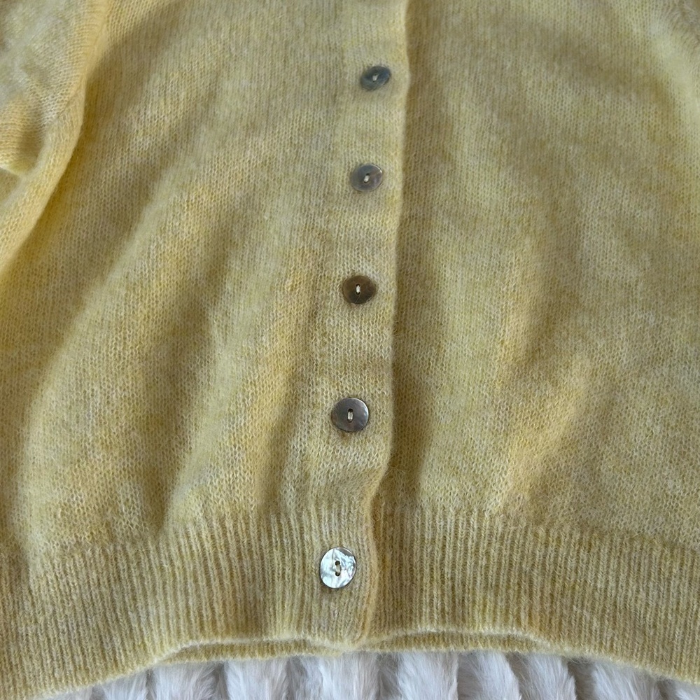 New Doen Anisa Cardigan in Dandelion - Picture 10 of 14